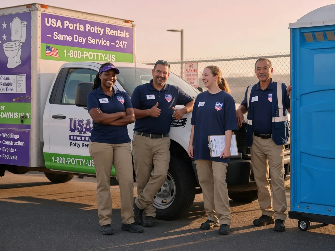 Porta Potty Rental company in Raphine, VA